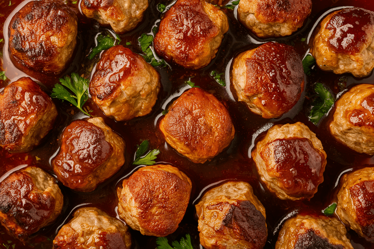 barbecue meatballs