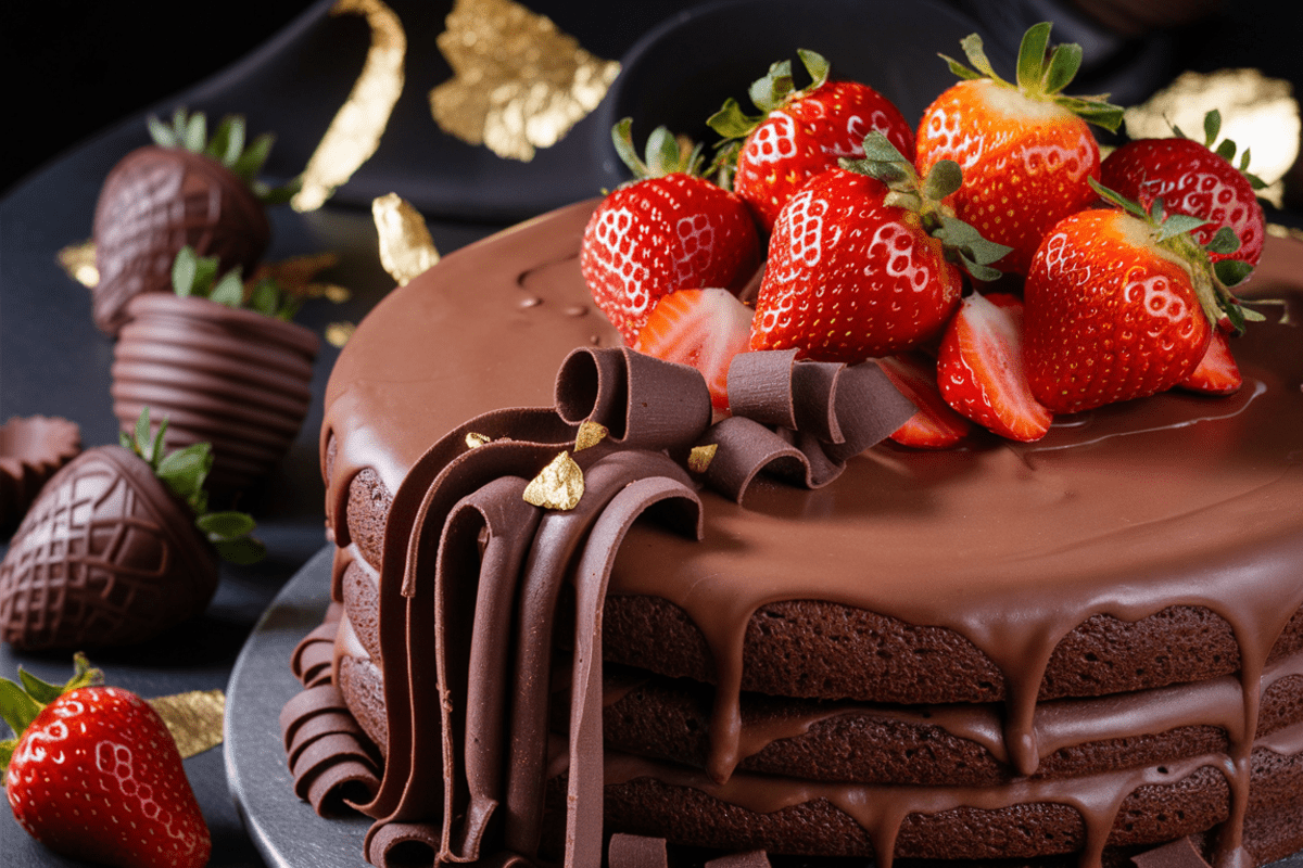 Advanced Decorating Tips for Chocolate Strawberry Cake