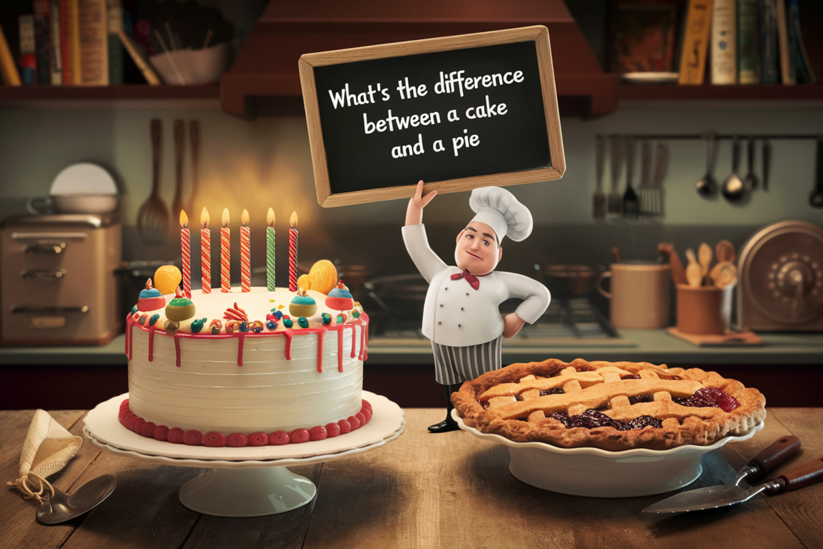 What is the Difference Between a Cake and a Pie