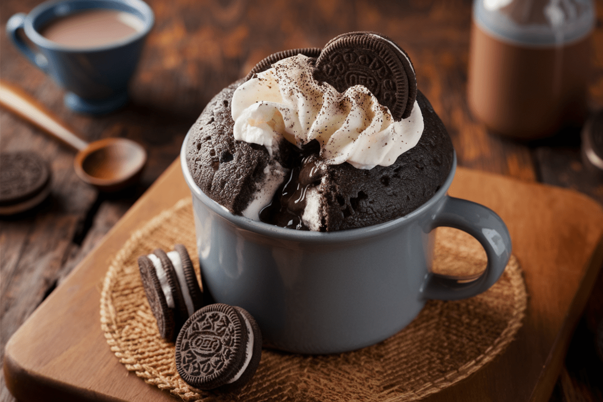 oreo mug cake